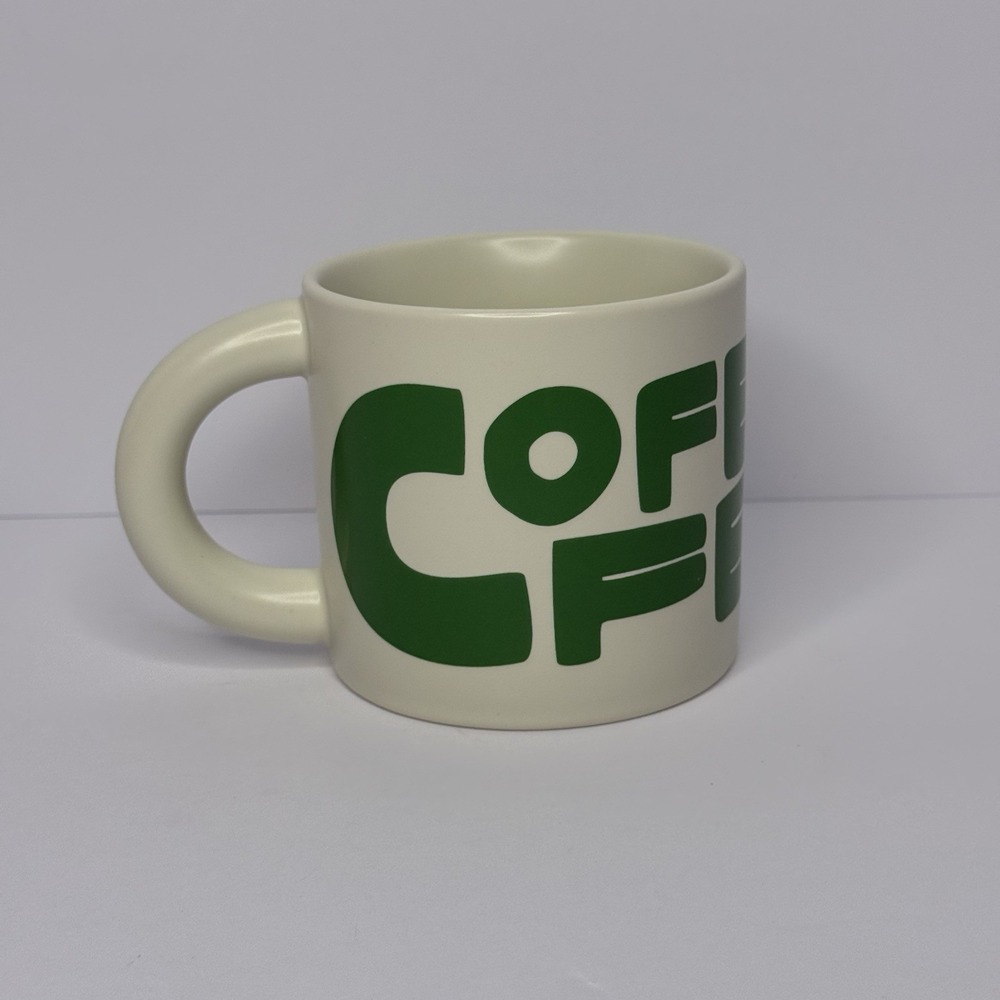 Starbucks Coffee For All Ceramic Coffee Mug Cup 12oz White Green 2025 - Picture 3 of 6